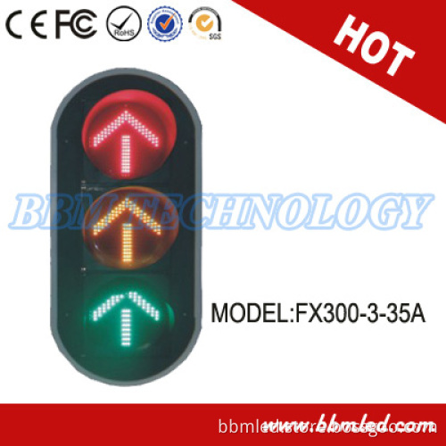 Large Red Yellow Green Arrow Traffic Light in 300mm